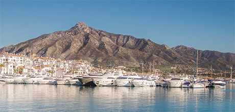 puerto banus udsigt Penthouses og lejligheder til salg i Marbella