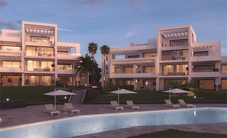 udsigt Penthouses og lejligheder til salg i Marbella